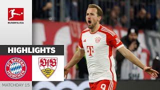 Despite Mini Squad Bayern Dominates  FC Bayern München  VfB Stuttgart 30  MD 15 – BL 2324 [upl. by Rosenkrantz]