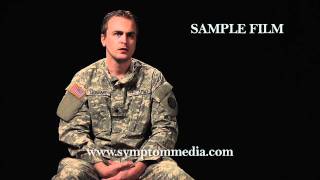 Post Traumatic Stress Disorder Film Military Mental Health Example [upl. by Nrehtak291]