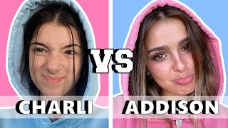 Charli Damelio VS Addison Rae New TikTok Battle  2020 [upl. by Ethben]