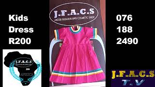 JFACSPTYLTD kids Sepedi African Traditional Dress 2024 [upl. by Adnawyt187]