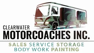 Clearwater MotorCoach They keep me running so I can sleep easy rv sales service painting bus [upl. by Sanfo]