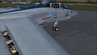 FSX Grumman F14 Tomcat TacPack Dino Cattaneo [upl. by Eniledam]