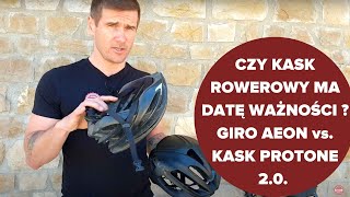 Czy kask rowerowy się starzeje Jak często go wymieniać Giro Aeon vs Kask Protone 20 [upl. by Edme]