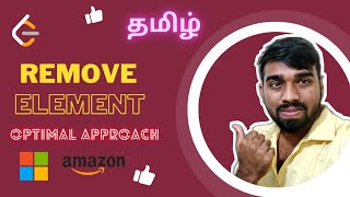 LeetCode  27 Remove Element  Tamil  Java  Two Pointers [upl. by Atiniv]