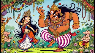 Bhasmasura Mohini Duet Dance The Legend of Vishnu Saving Shiva [upl. by Ravens282]