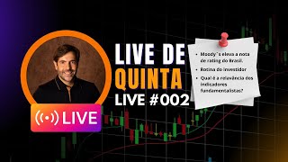 LIVE 002  SERÁ QUE VALE A PENA AJUSTAR A CARTEIRA DE INVESTIMENTOS DE ACORDO COM O CENÁRIO [upl. by Snoddy]