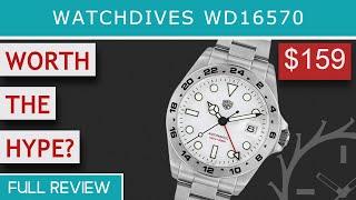 Watchdives WD16570 Full review [upl. by Helsell]