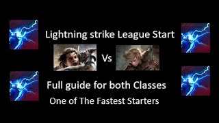 Lightning Strike League Start Guide  SlayerWarden  325 PoE [upl. by Tor]