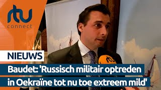 Thierry Baudet Russisch militair optreden in Oekraïne tot nu toe extreem mild  RTV Connect [upl. by Benny401]