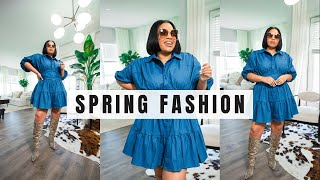 10 Wearable Spring Fashion Looks  Curvy Girl Approved amp Affordable [upl. by Llevra140]