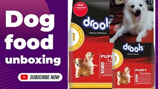 Dog Food UnboxingDrools UnboxingDrools Dog Food UnboxingDrools Food ReviewDrools Tutorial [upl. by Rentsch572]