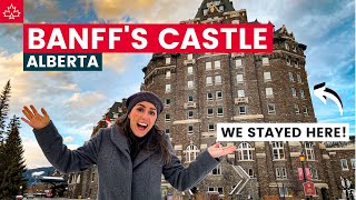 Is it worth 3500 Staying in BANFFS MOST EXPENSIVE HOTEL Fairmont Banff Springs [upl. by Drhacir]