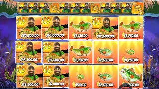 BIG BASS HOLD AND SPINNER BUY FREE SPINS 7 FISHERMEN OUT OF 10 40 FREE SPINS TO 10X MULTIPLIER [upl. by Nauj890]