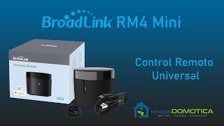 Control Remoto universal Broadlink RM4 mini 📱 Unboxing instalación y configuración [upl. by Sinnej965]