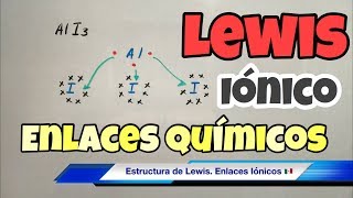 Estructura de LEWIS Enlace Iónico bien fácil [upl. by Conrado]