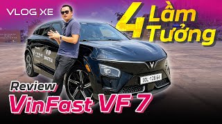 Test kỹ VF 7 mới nhận ra 4 Lầm tưởng 3 Điểm trừ và 1 Cú hit  Vlog Xe [upl. by Chamkis]