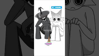 Do You Like Dropped Ice Cream Clurk x Wenda incredibox sprunki animation art shorts [upl. by Witherspoon]