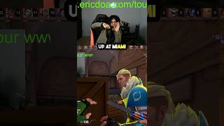 Free HAIRCUTS in VALORANT 🤣 ericdoa gaming funny valorant valorantclips [upl. by Anyer111]