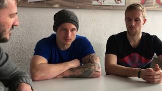 EC Bad Nauheim Marcel Brandt und Felix Bick im Interview [upl. by Sonitnatsnoc]