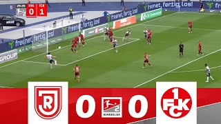 Jahn Regensburg gegen Kaiserslautern 00  2 Bundesliga 202425  Spielen Höhepunkte [upl. by Glavin]