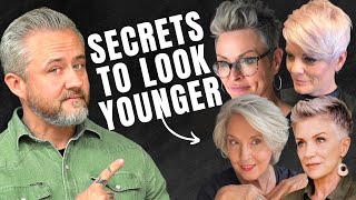 5 Short Grey Hairstyles That will make you LOOK YOUNGER AFTER 50  GAME CHANGERS youthful over50 [upl. by Lindblad]