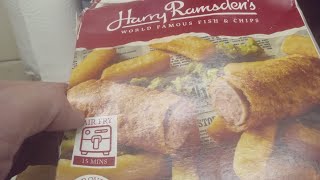 Food review Harry Ramsdens battered sausage [upl. by Sandstrom]