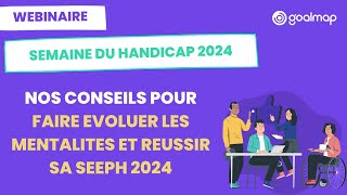 Réussir votre Semaine du Handicap 2024  sensibilisez vos équipes pour faire évoluer les mentalités [upl. by Iaverne703]