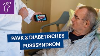 PAVK amp Diabetisches Fußsyndrom Behandlung im Evangelischen Krankenhaus Hubertus [upl. by Tamaru24]