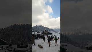 Gulmarg Wintersnow discoverkashmir youtubeshorts [upl. by Llertnahs453]