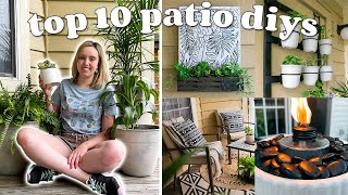 the BEST renterfriendly DIYs to transform your patio ☀️ [upl. by Stearns101]