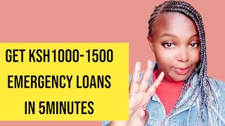 WHERE TO GET KSH 100015000 EMERGENCY LOANS IN 5MINUTES loans makemoneyonline2023 mpesa [upl. by Igal]