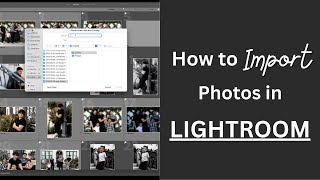 How to Create a New Catalog amp Import Images in Lightroom Classic [upl. by Gannes51]