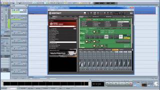 Samplitude amp Kontakt 4 Drums Part 3 Kontakt Factory Kits MultiOut Routing [upl. by Caassi181]