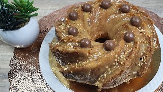 LEKKERSTE CAKE met KARAMEL SAUS en WORTEL😋😋SMAAK is geweldig met eenvoudig ingredienten‼️ [upl. by Ardied]