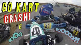 Go kart crazy crash compilation 6 LB [upl. by Eiramit]