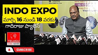 Live  Indo Expo  Vizag  Gadiraju palace [upl. by Aara]