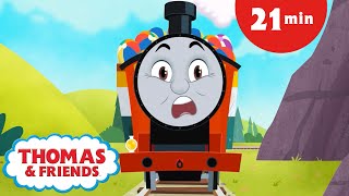 Thomas amp Friends All Engines Go  Best Moments  Nias Perfect Plan  Kids Cartoons [upl. by Azral]