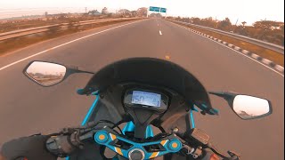 150CC SUZUKI GSXR150 SPEED TEST [upl. by Lorollas]