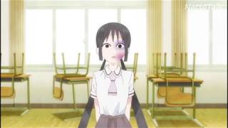 Asobi Asobase OP  Three Piece Lyrics TV ver [upl. by Lenneuq]