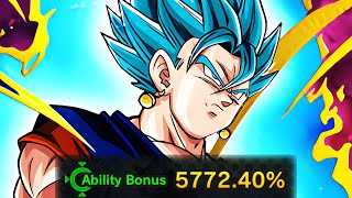 THEY BUFFED ULTRA VEGITO BLUE hes broken [upl. by Soirtemed243]