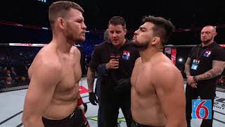 UFC Kelvin Gastelum vs Michael Bisping [upl. by Tiphanie304]