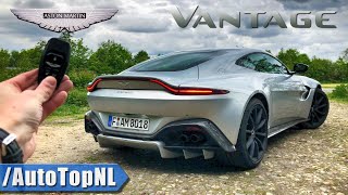 ASTON MARTIN VANTAGE Review POV Test Drive on AUTOBAHN amp ROAD by AutoTopNL [upl. by Kcirdla]