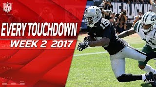 Every Touchdown from Week 2  2017 NFL Highlights [upl. by Wendelina753]