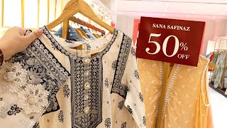 Sana Safinaz Sale 2024 Flat 50Off♥️Sana Safinaz Summer Sale 2024♥️ [upl. by Alleira]