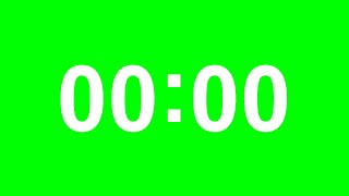 Stopwatch Digital Green Screen Timer 10 Minute 4K [upl. by Negeam]