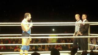 Santino Marella parla in italiano Wrestlemania Revenge Tour 18042012 Milano [upl. by Zashin]