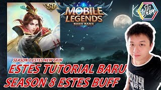 Tutorial Cara main ESTES season 8 estes recomended support [upl. by Ebony]