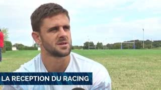 Interview de Rory Kockott avant la réception du Racing [upl. by Malek]