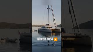 Kinetic KC54 Carbon Luxury Catamaran yachts [upl. by Enirual]