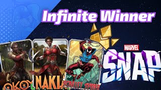 Scarlet Spider Handbuff is an INFINITE CONQUEST WINNER  Marvel SNAP Deck Highlight [upl. by Gerrald]